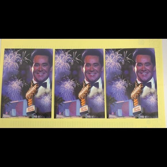 Stardust Resort Casino Wayne Newton Postcards Guest Survey Las Vegas Nevada Bar - Picture 11 of 16